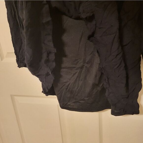 Blue Rain long-sleeved black mini dress - Picture 5 of 8